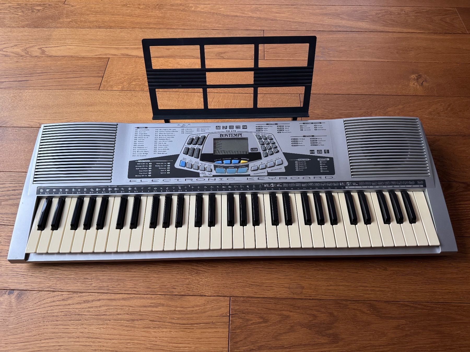 Bontempi Strumenti musicali: Clavier Bontempi System 5 Plus – Usato da Zürich venduto da odi_ldv8 1