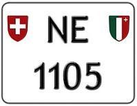 Insegne: Plaque moto NE 1105 – Nuovo (secondo la descrizione) da Boudevilliers venduto da ENCHERES-PLAQUES-NE