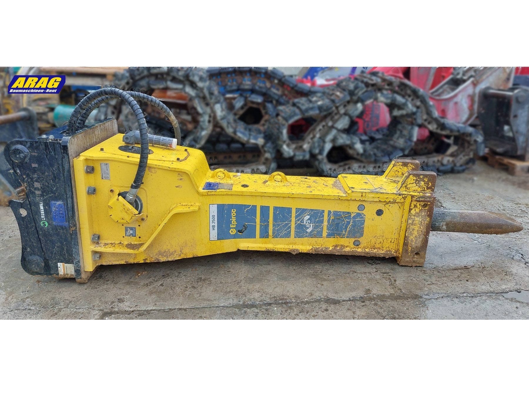 Atlas Copco Alle Werkzeuge: Epiroc / Atlas Copco HB2500DP Abbauhammer – Gebraucht aus Hasle LU von Arag08 1