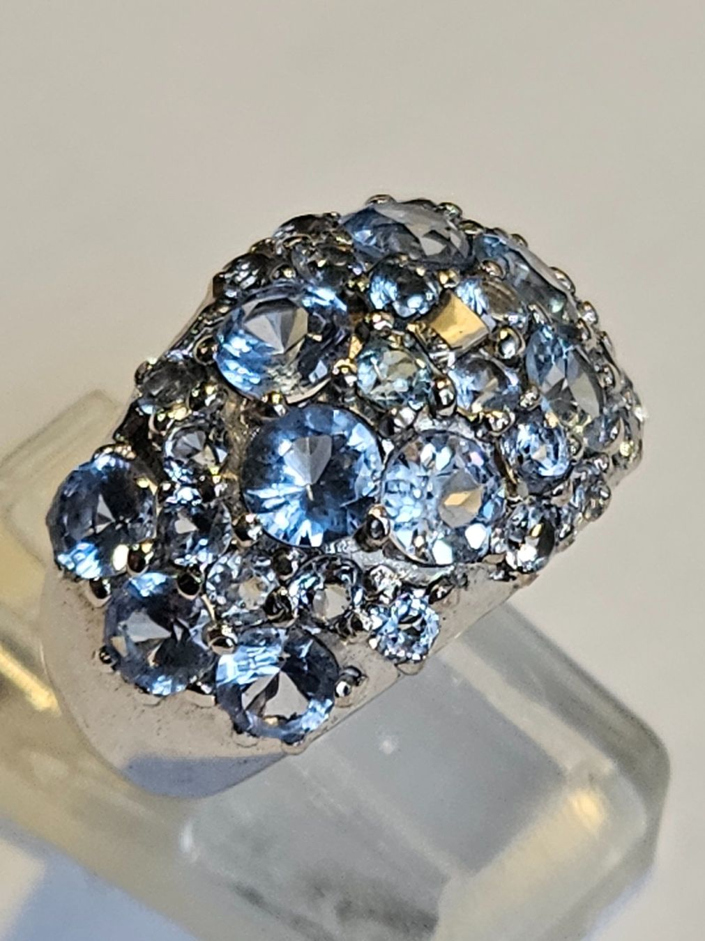 Ringe: Ring Silber mit blauen Topas EdelSteinen Grösse 52 – Neu (gemäss Beschreibung) aus Zürich von adriben 6