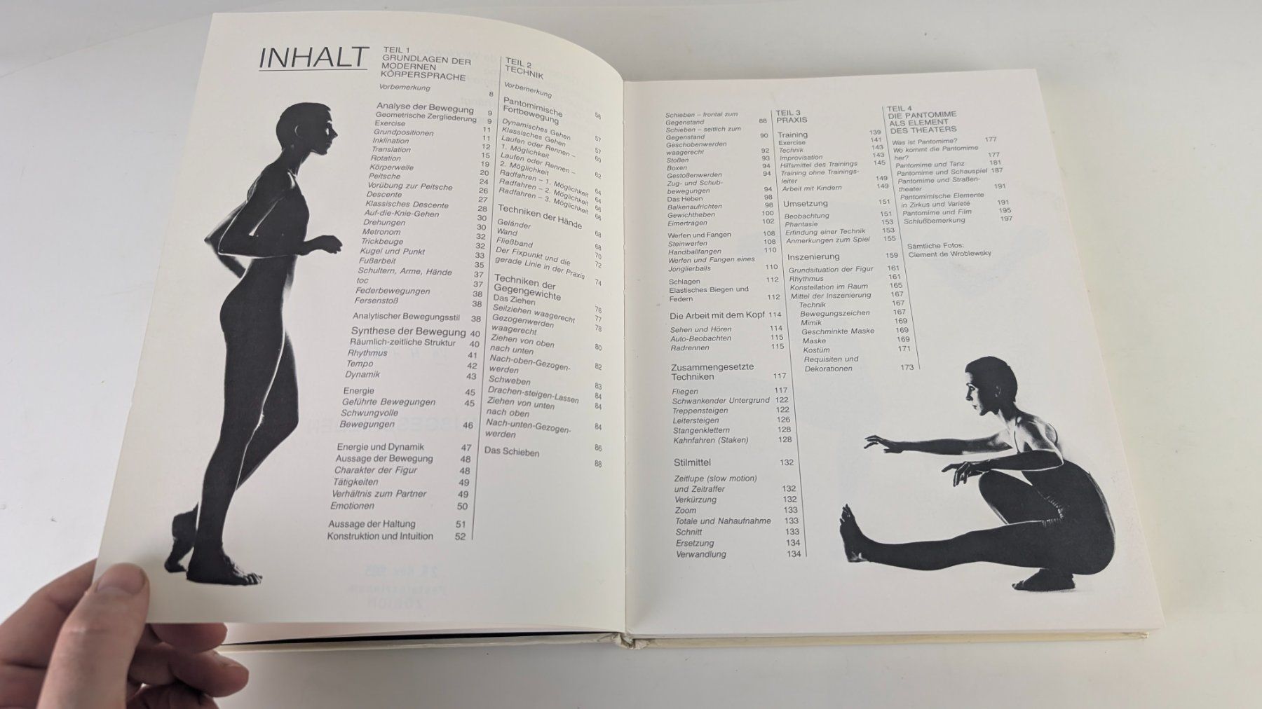 Bücher: Anatomie der Pantomime / Gerber de Wroblewsky – Gebraucht aus Zürich von 1.Simon 6