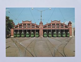 AK Bahnen Tramdepot Basel 1978