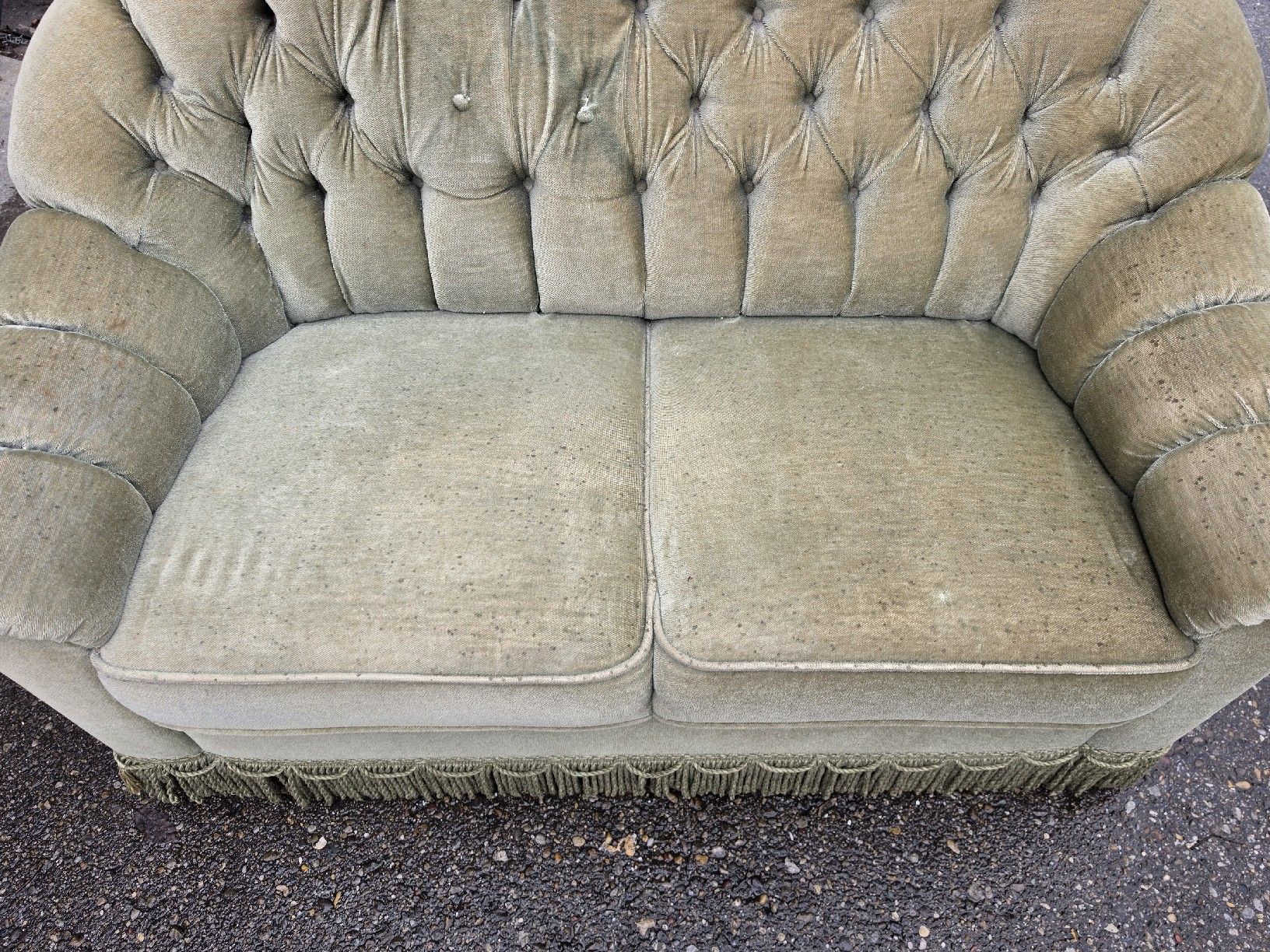 Sofas: Gemütliches Vintage Sofa, 2-Sitzer, – D'occasion à Mettlen par elios0888 6