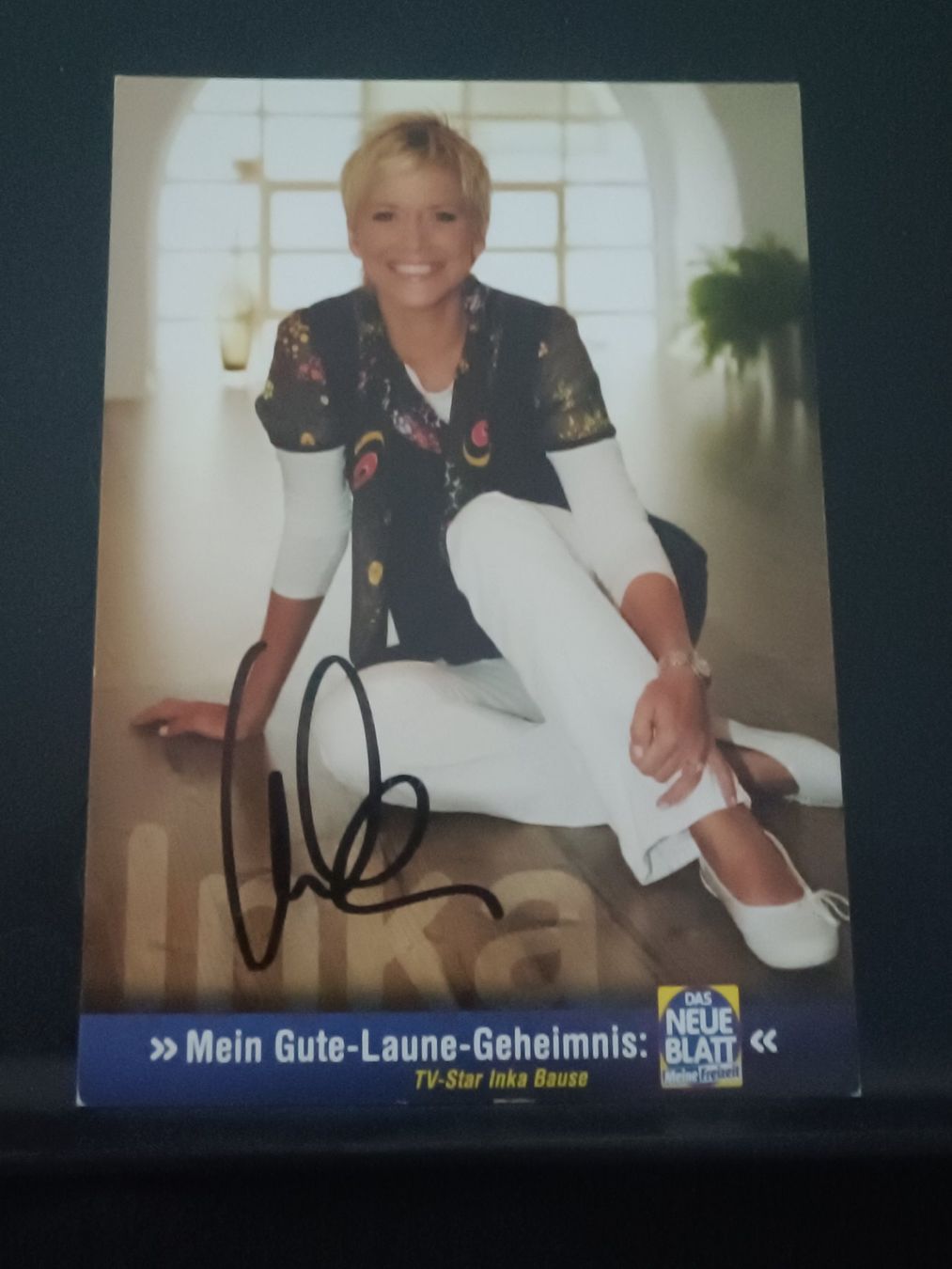 Autographes: Inka Bause - handsigniert – D'occasion à Menziken par Artographs