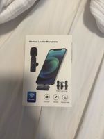 Funkmikrofon Lavalier, neu, mit Zubehör