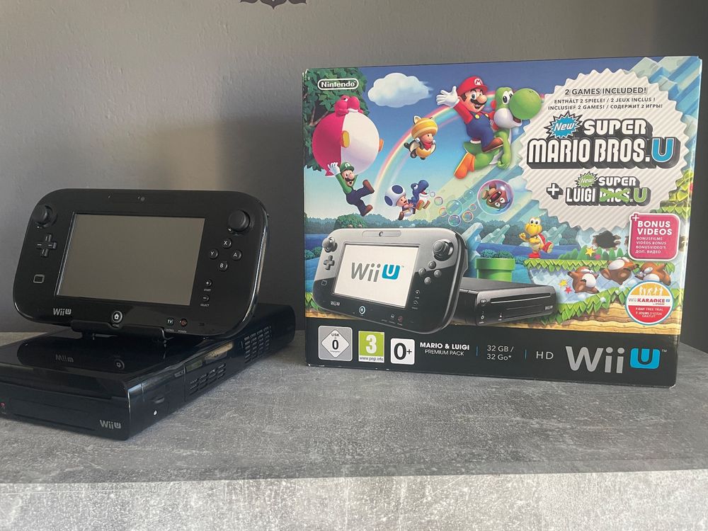 Nintendo Wii U Premium Konsole Ovp Top Zustand Kaufen Auf Ricardo