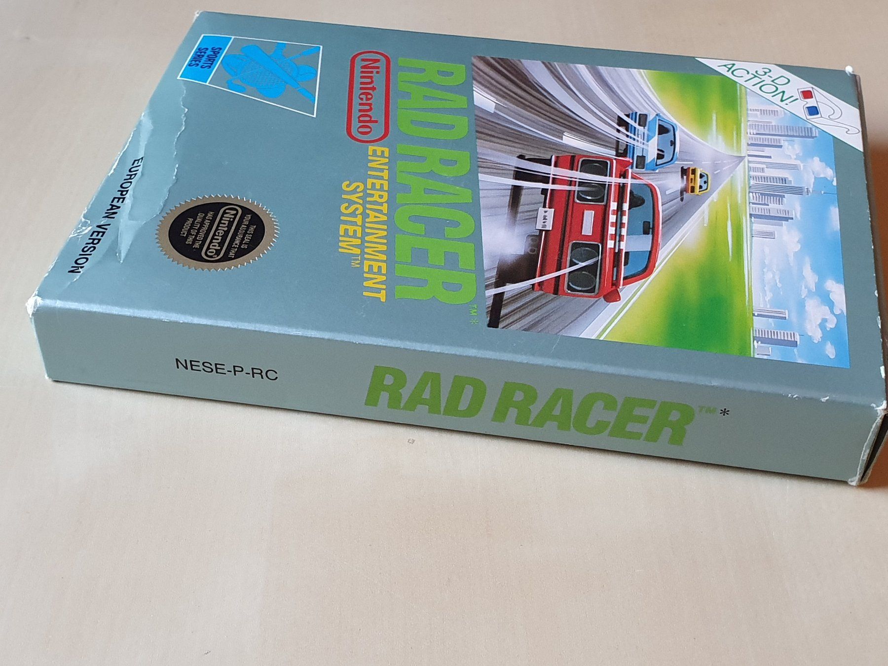 Nintendo Spiele: Rad Racer – Gebraucht aus Stansstad von collectorsshop 4
