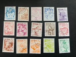 Vietnam 1984 - Animals and plants, Mi-Nr. 1529/43 gest(E616)
