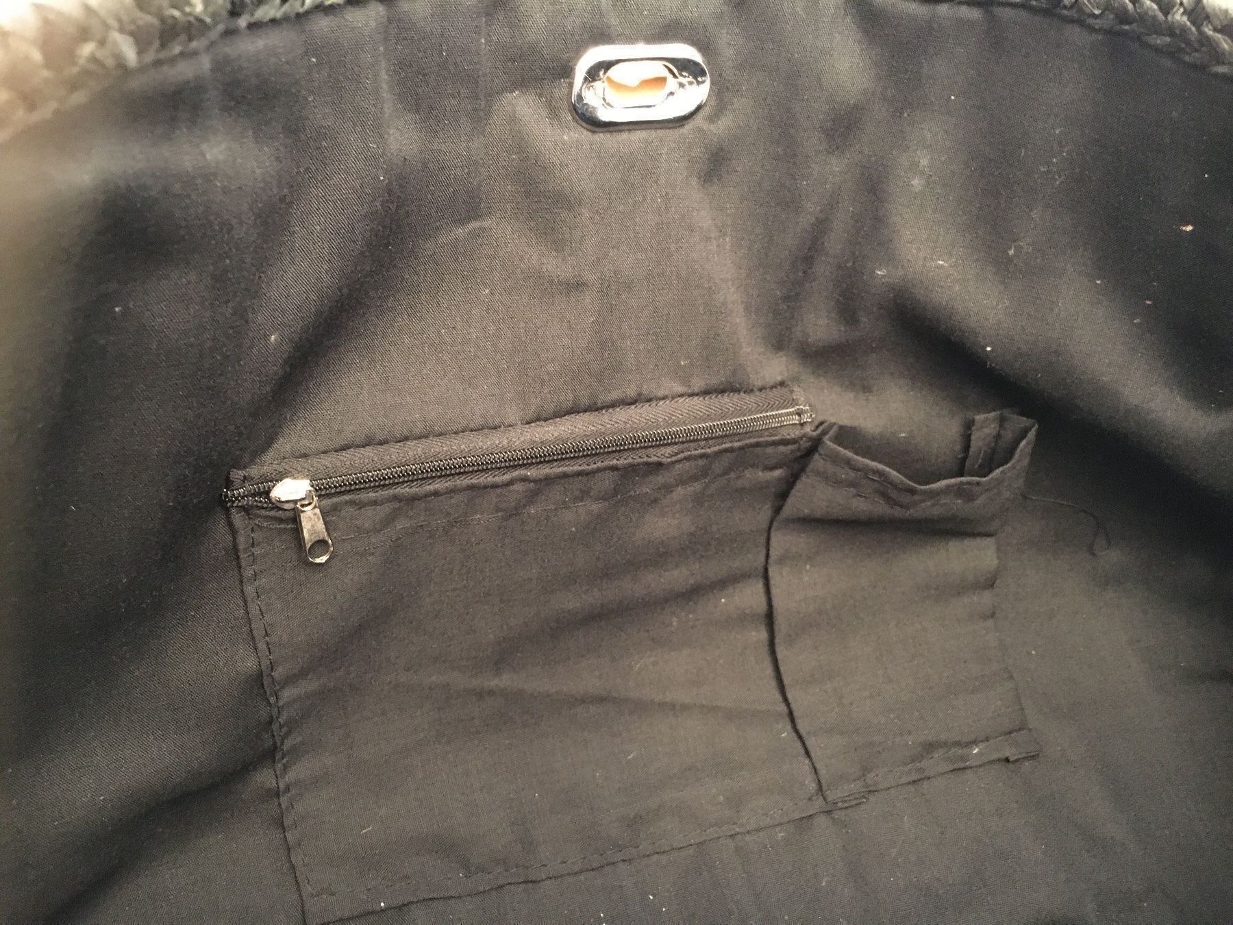 Taschen für Damen: Geflochtene Handtasche, dunkel – Neu (gemäss Beschreibung) aus Luzern von Jiggy_8898 5