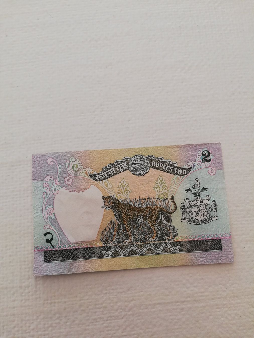 Banconote: 2 Nepalrupiees  Note UNC – Usato da Zürich venduto da Apfeltorte 1