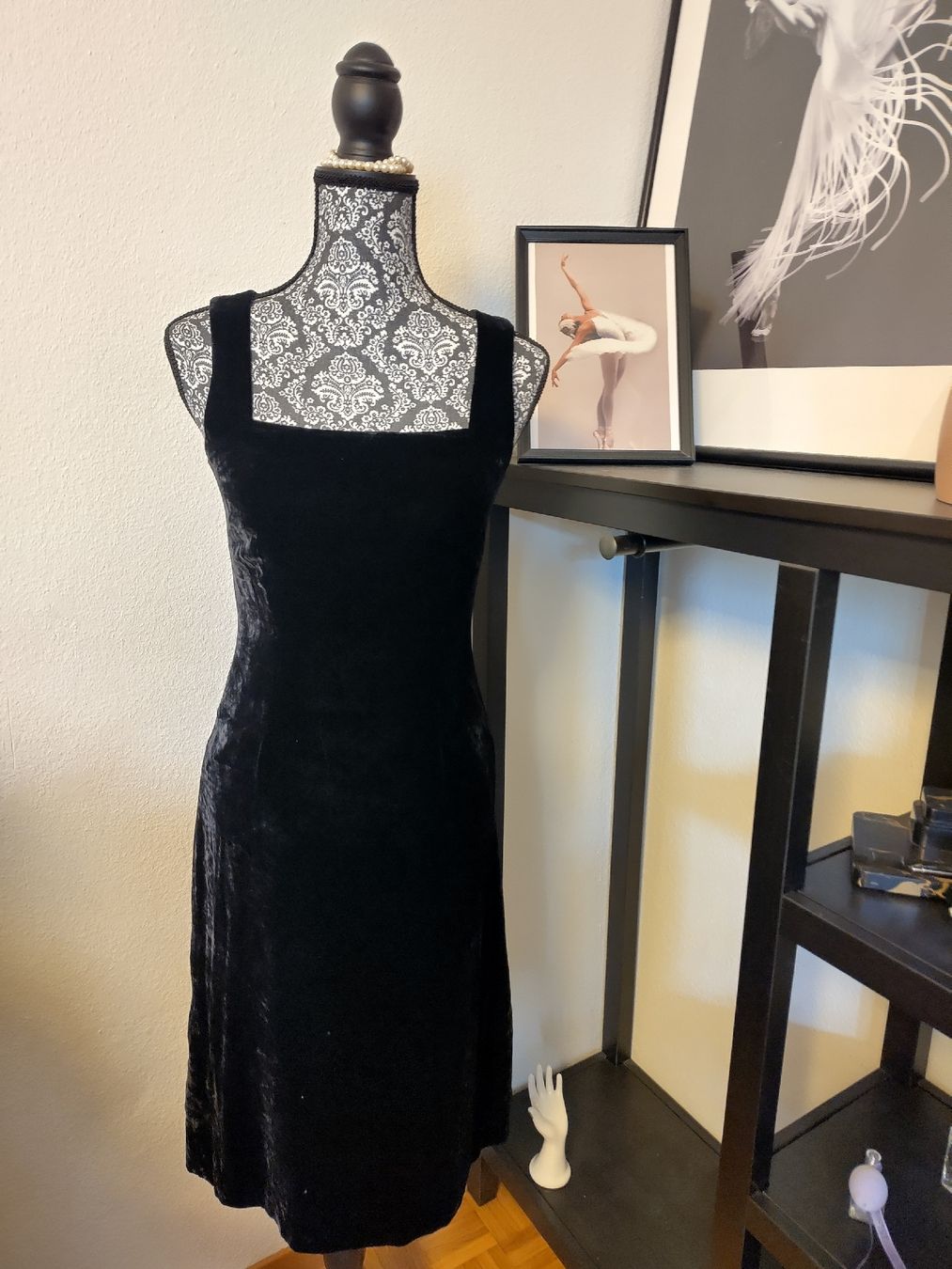 S.Oliver Vestiti: S OLIVER - Samtkleid mit Seide, Gr. 34/36 – Nuovo (secondo la descrizione) da Zollikofen venduto da Tini031