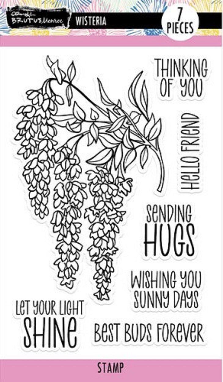 Timbri: Brutus Monroe Clear Stamp ** Wisteria ** – Nuovo e nell'imballaggio originale da Rubigen venduto da rofi100 2