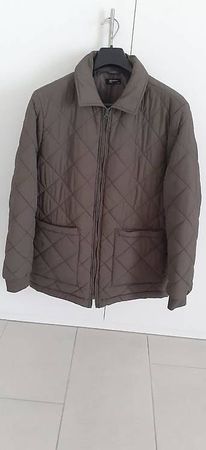 SALE: neue Herrenjacke mit 2 grossen Taschen, L, dunkeloliv
