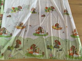 Vorhang mit Kindermotiv