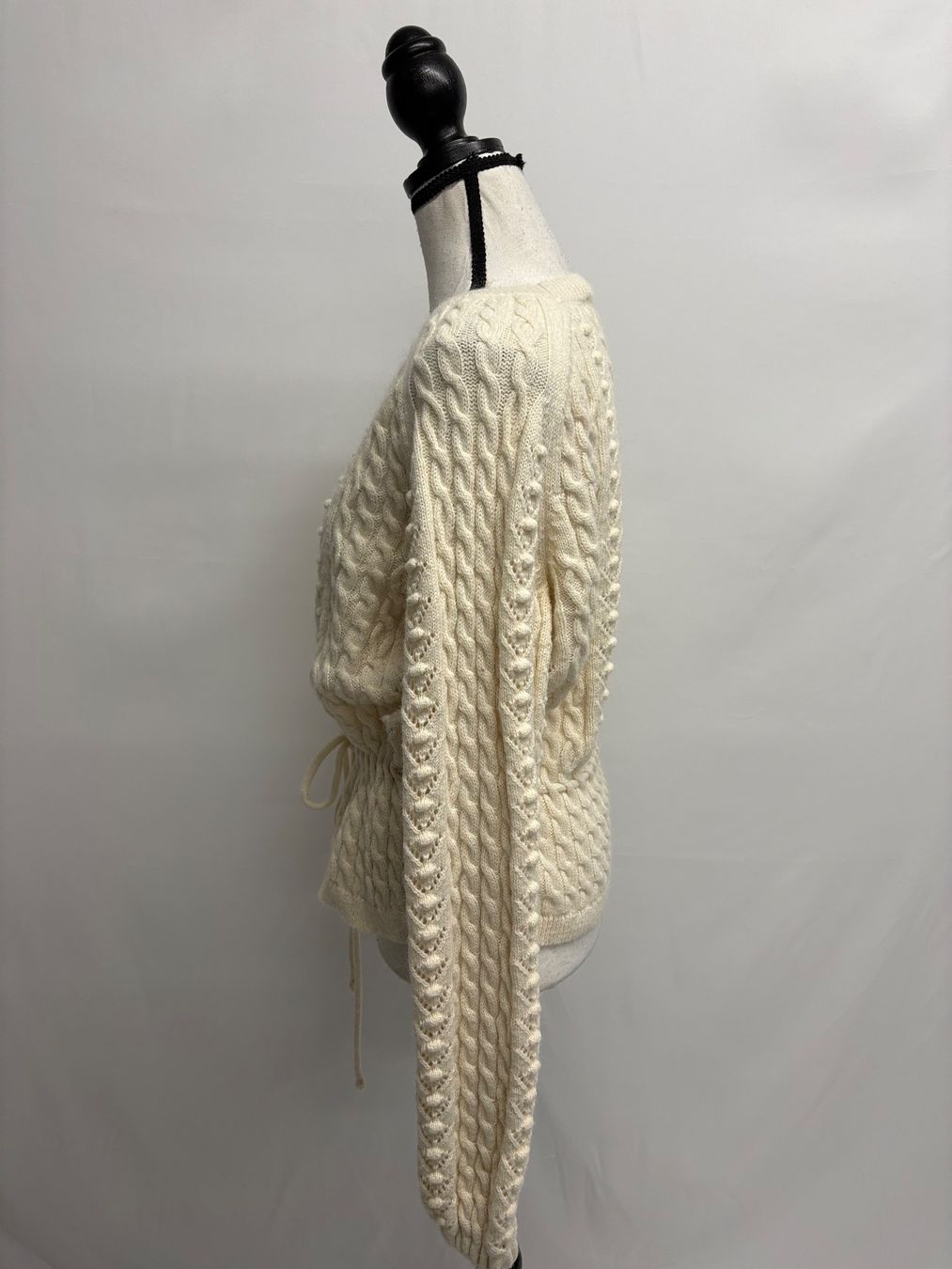 Zara Maglioni & Felpe: Zara Pullover mit Wolle creme S Zopfmuster – Usato da Regensdorf venduto da secondchancefashion 1