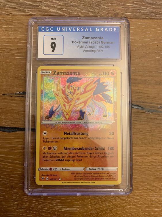 Zamazenta Amazing Rare Vivid Voltage Nr. 102/185 | Kaufen Auf Ricardo