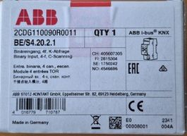 Binäreingang KNX neu BE/S4.20.2.1