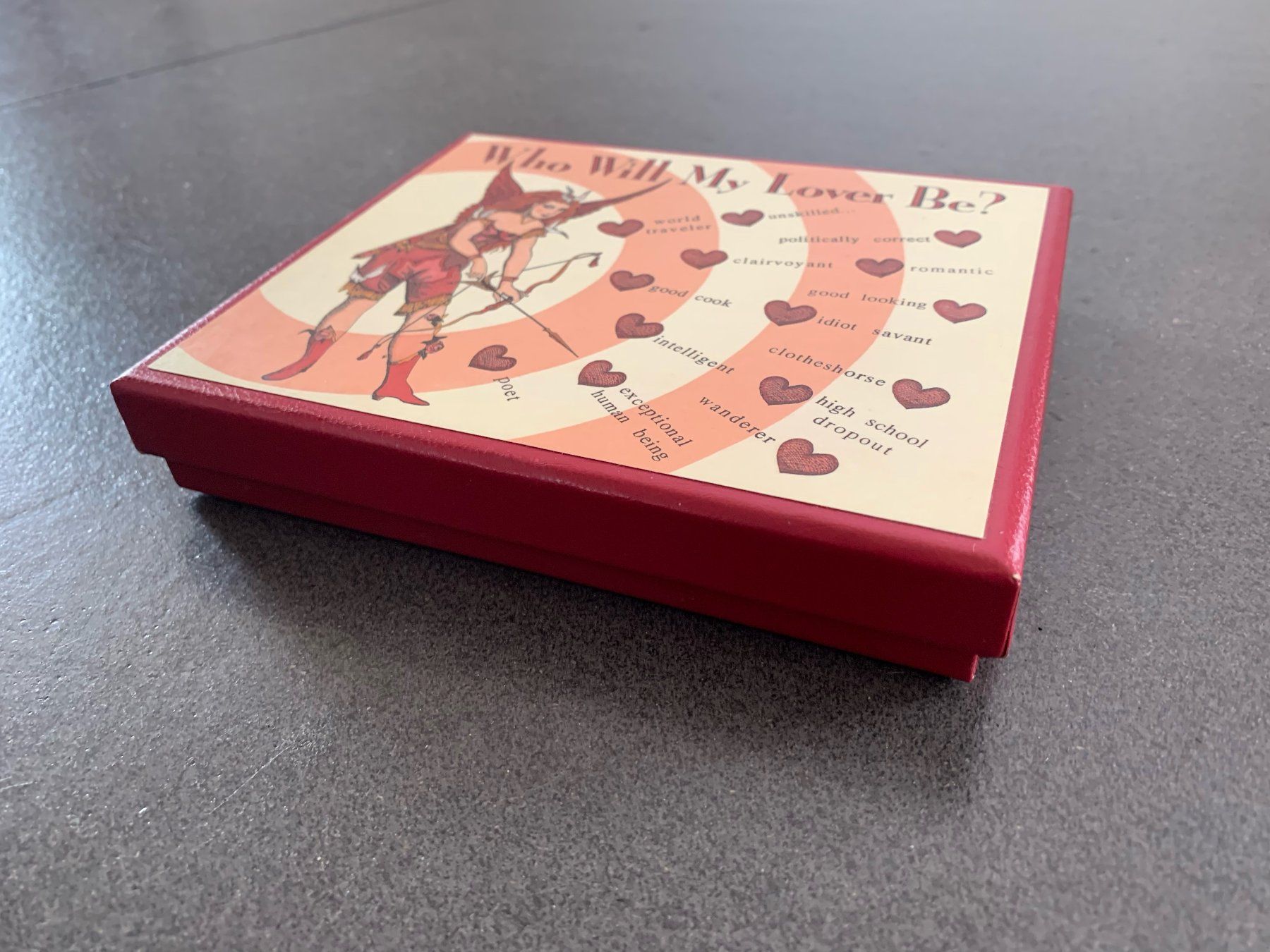 Giochi: Game Box "Who Will My Lover Be ? – Usato da Fribourg venduto da tschjoly 1