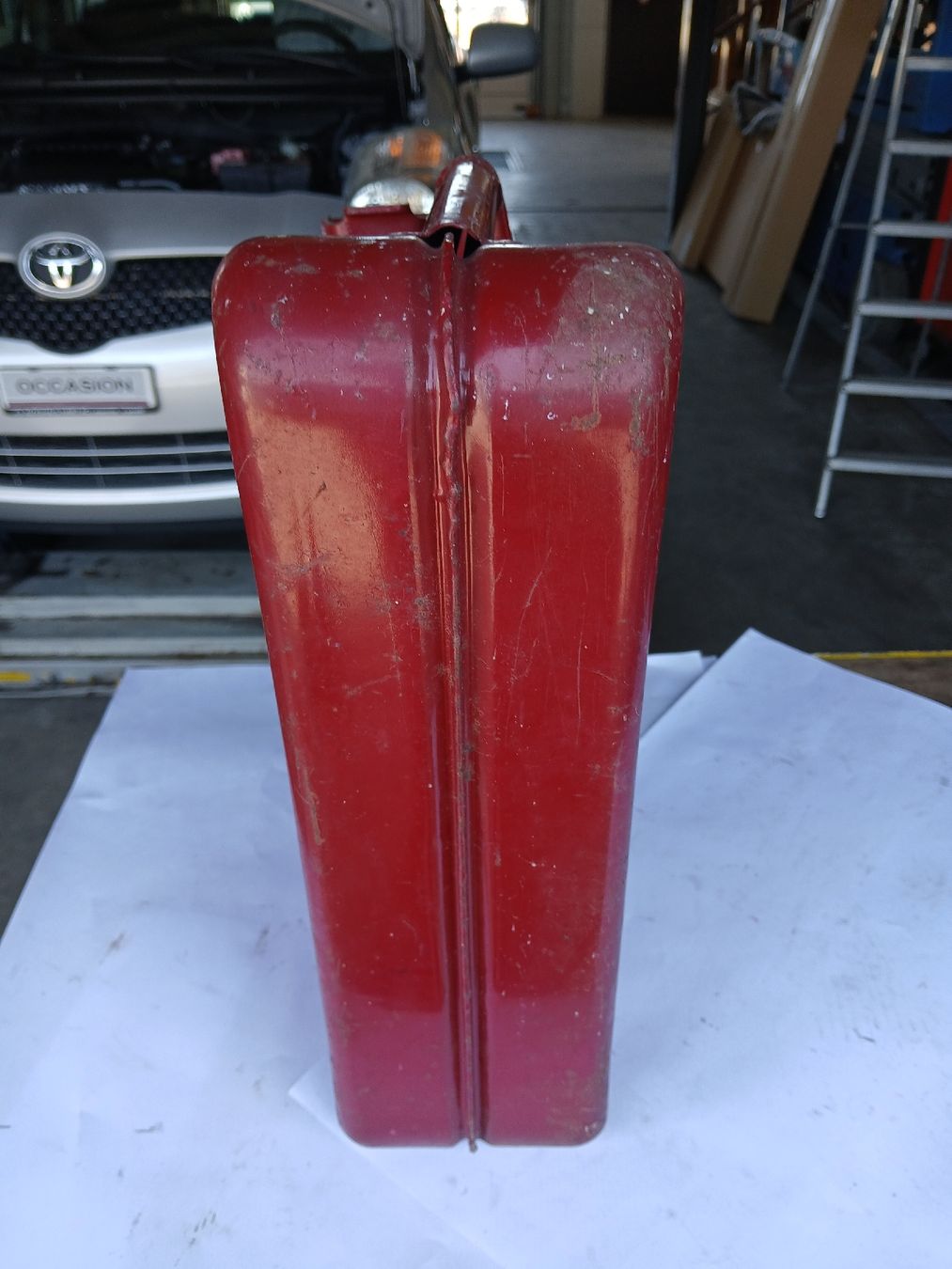 Taniche per benzina: Blechkanister 10 Liter rot  – Usato da Langenthal venduto da Egro50 1