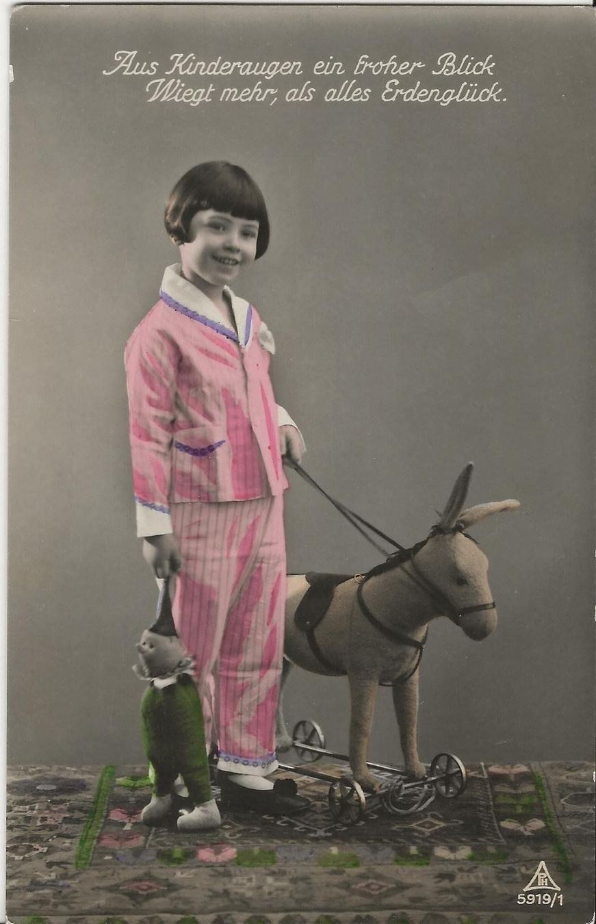 Cartes postales: Kinder Spielzeug, Pferd – D'occasion à Frauenfeld par Merk52