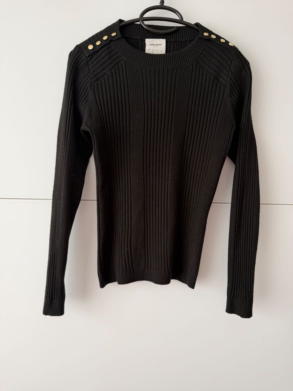 Pulls & Sweat-shirts: Pullover, schwarz, Vero Moda, Gr. S – D'occasion à Niederteufen par biendlee