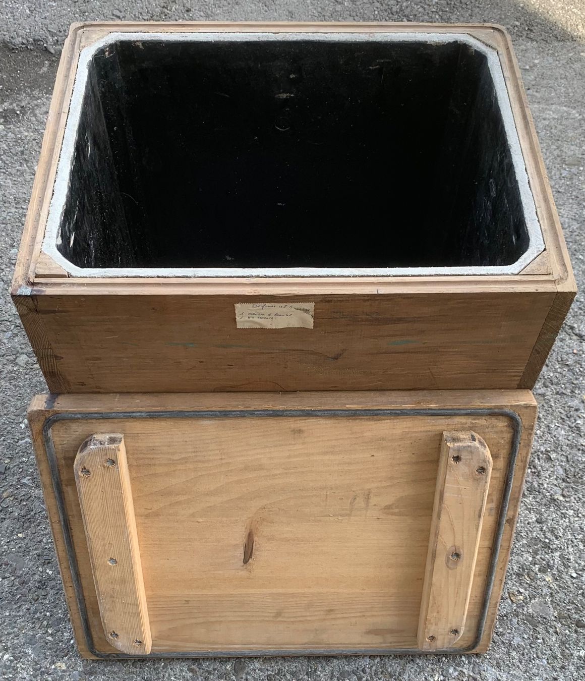 WC: Notabort aus Bunker der CH Armee – D'occasion à Goldingen par Bergler012