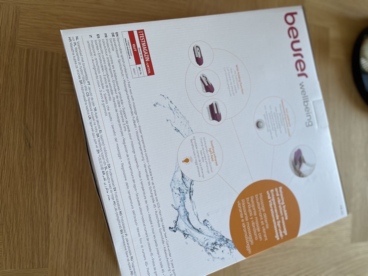 Beurer Massagegeräte: Fusssprudelbad, neu – Neu und originalverpackt aus Ermatingen von anj_9bm5 1