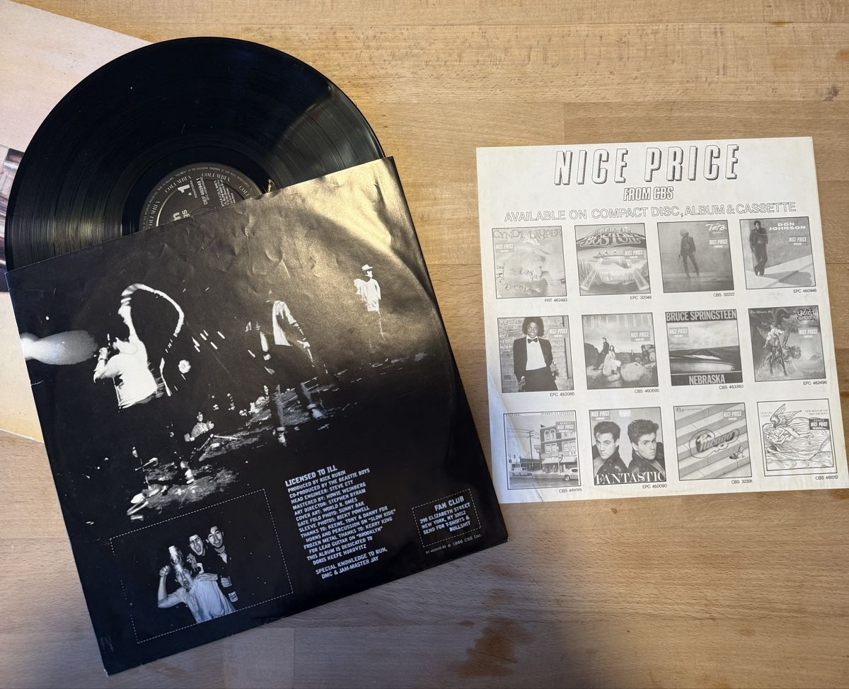 Dischi in vinile: Beastie Boys Licensed to ill Schallplatte – Usato da Wolhusen venduto da Raffi_Weber 3