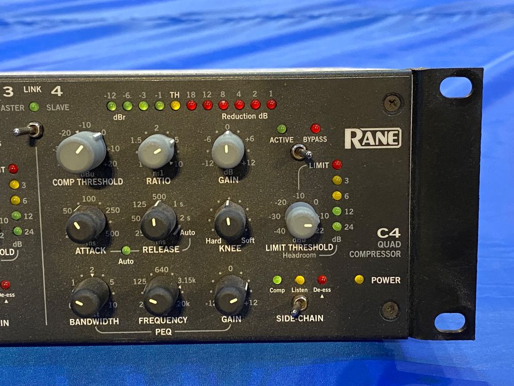 RANE C4 Quad Compressor / Limiter / Dynamic EQ (Gebraucht) in Brügg BE ...