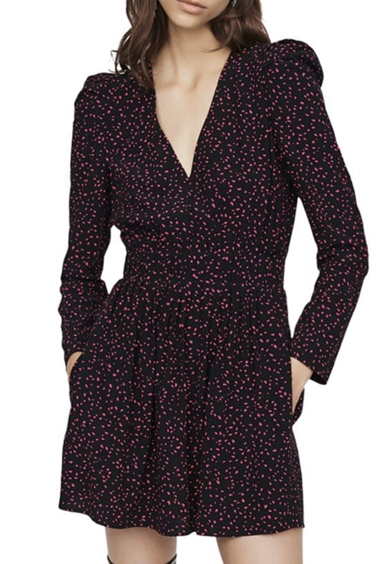 Maje Vestiti: Maje gemustertes Romper Kleid / 38 – Usato da Zug venduto da bia_v6gf