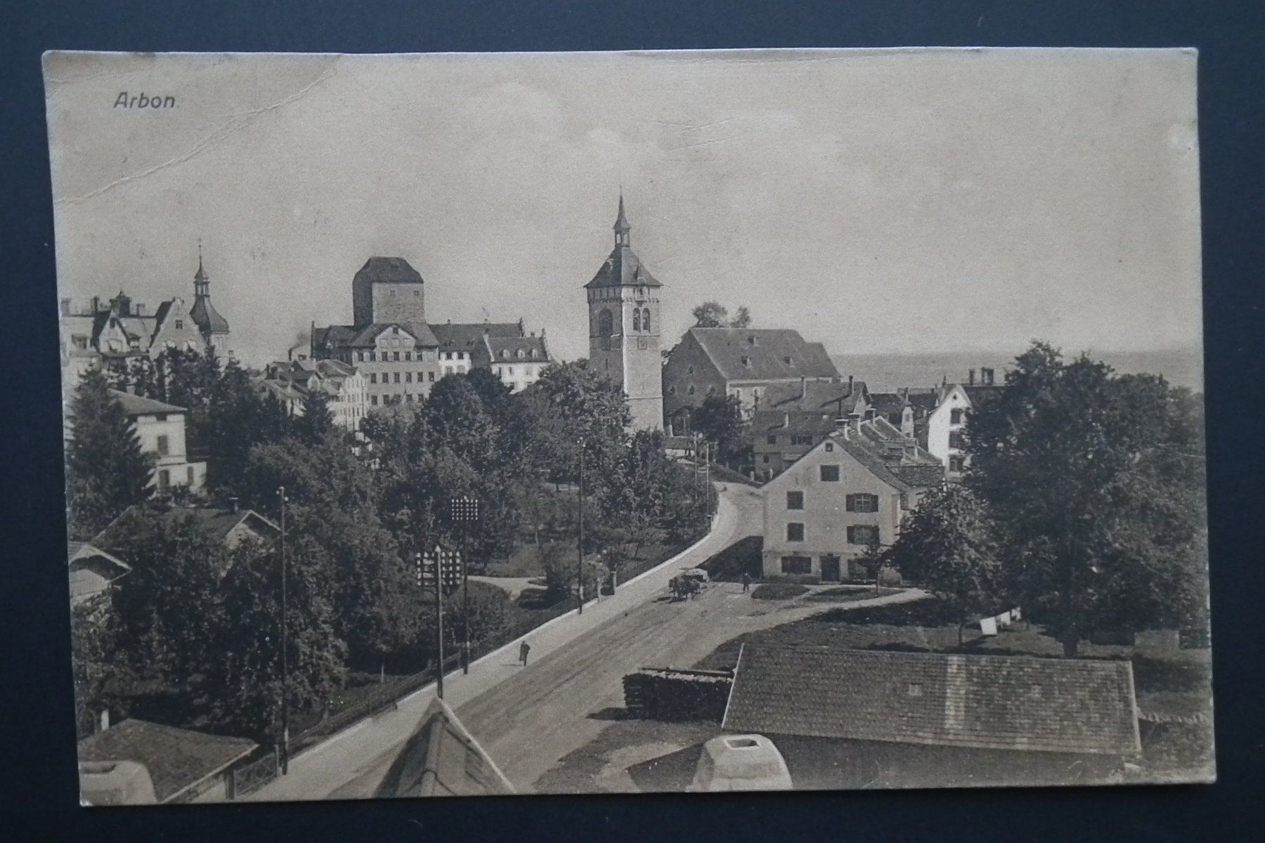 Cartoline postali: Arbon 1910    Fehlerhafte Rückseite – Usato da Kriens venduto da WULLU99