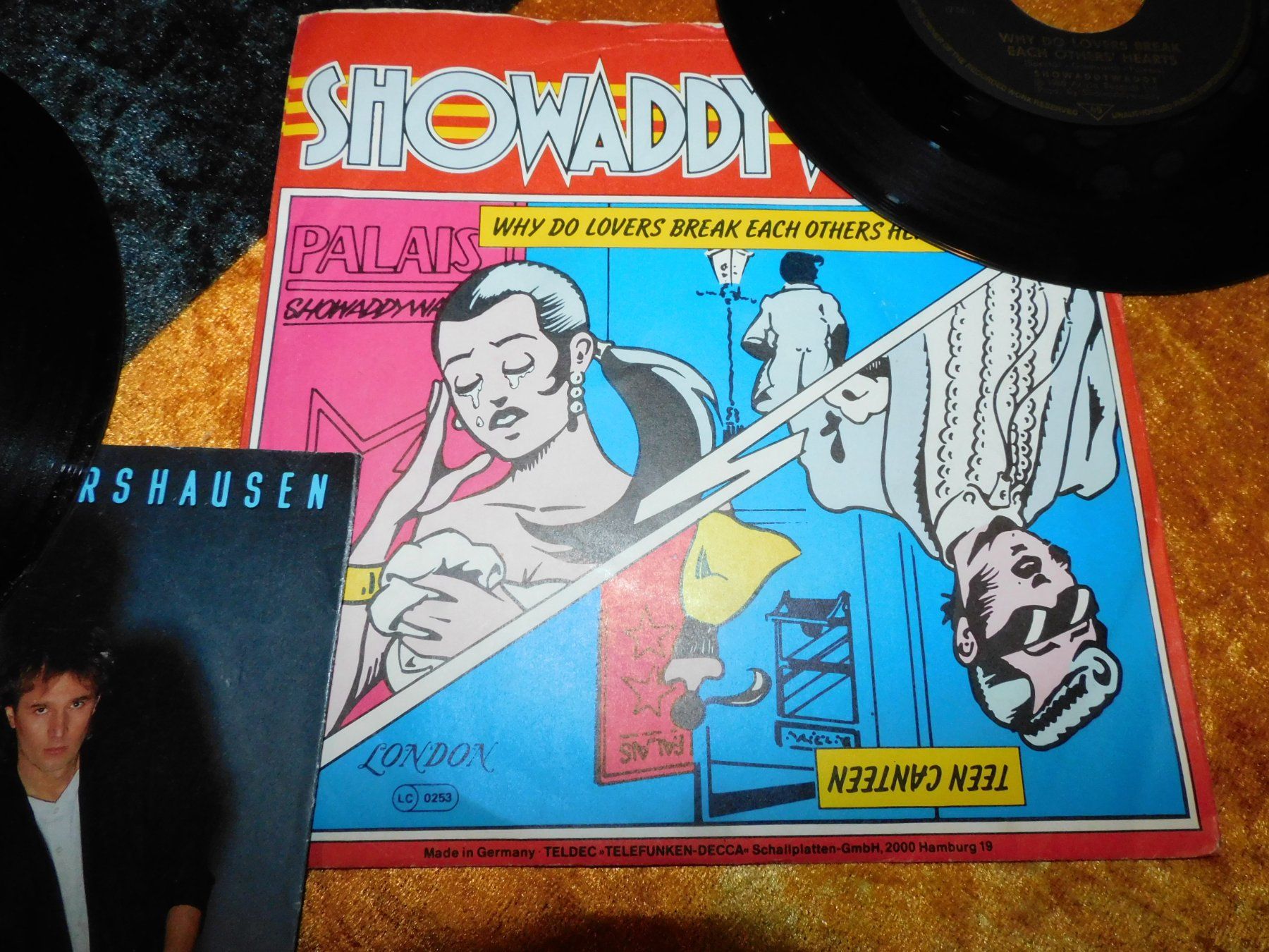 Dischi in vinile: LP Single 2 x Showaddy Waddy u Wagershausen Stefan – Usato da Sursee venduto da 76 3