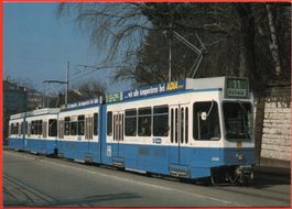 ZÜRICH Städtische Strassenbahn - Tram No. 11 - Rehalp
