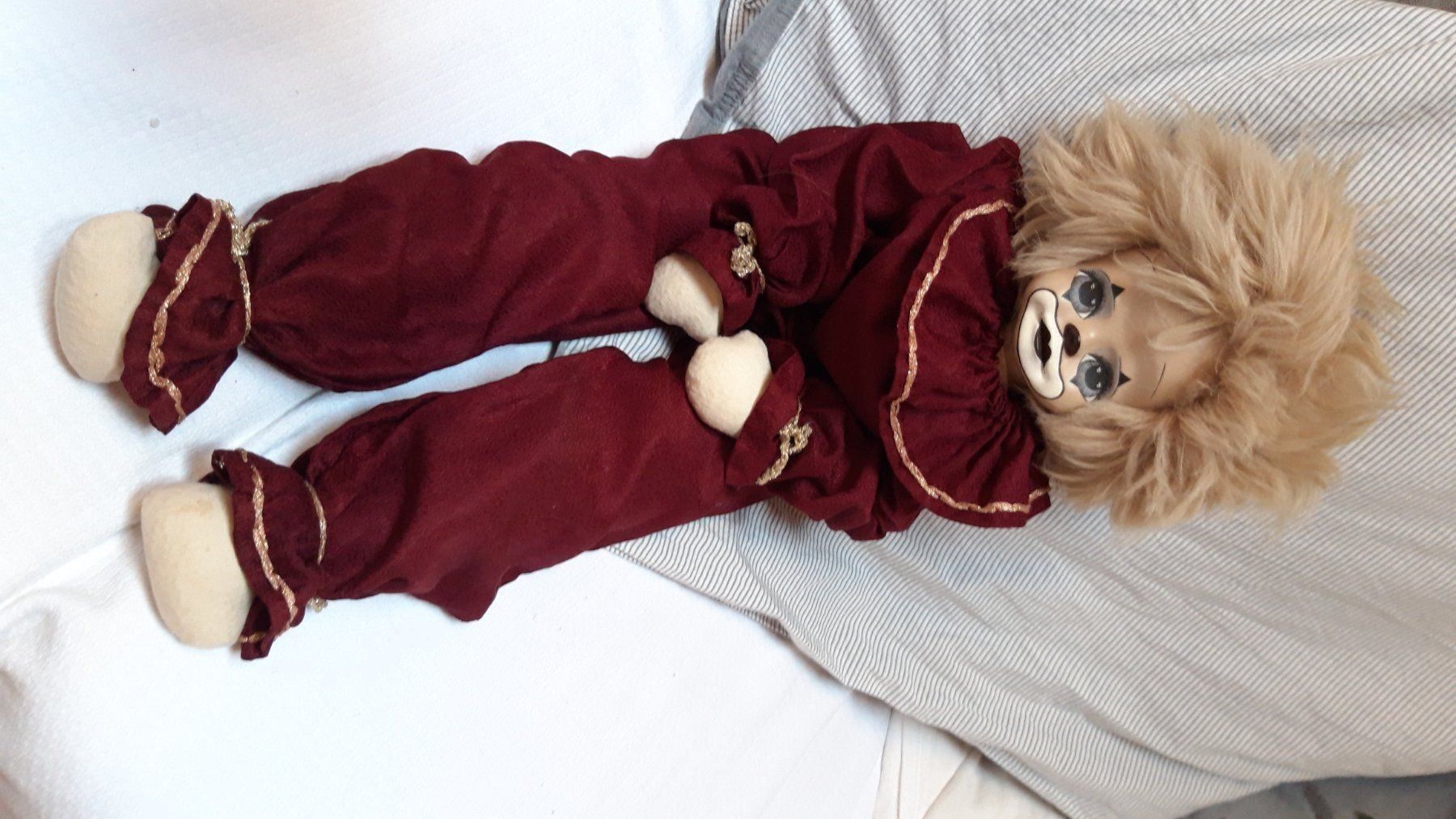 Puppen: Designer Harlekin Puppe Clown – Gebraucht aus Näfels von gil_sindamel 4