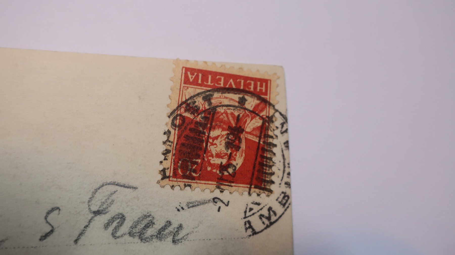 Ansichtskarten: Arosa 1925 – Gebraucht aus Cormoret von Pascalll2001 3