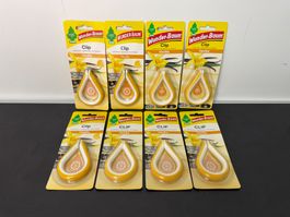 Neu Restposten Auto Lufterfrischer Wunderbaum Clip (8x)