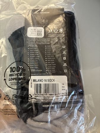Adidas Milano 16 Sock EU 37-39 neu