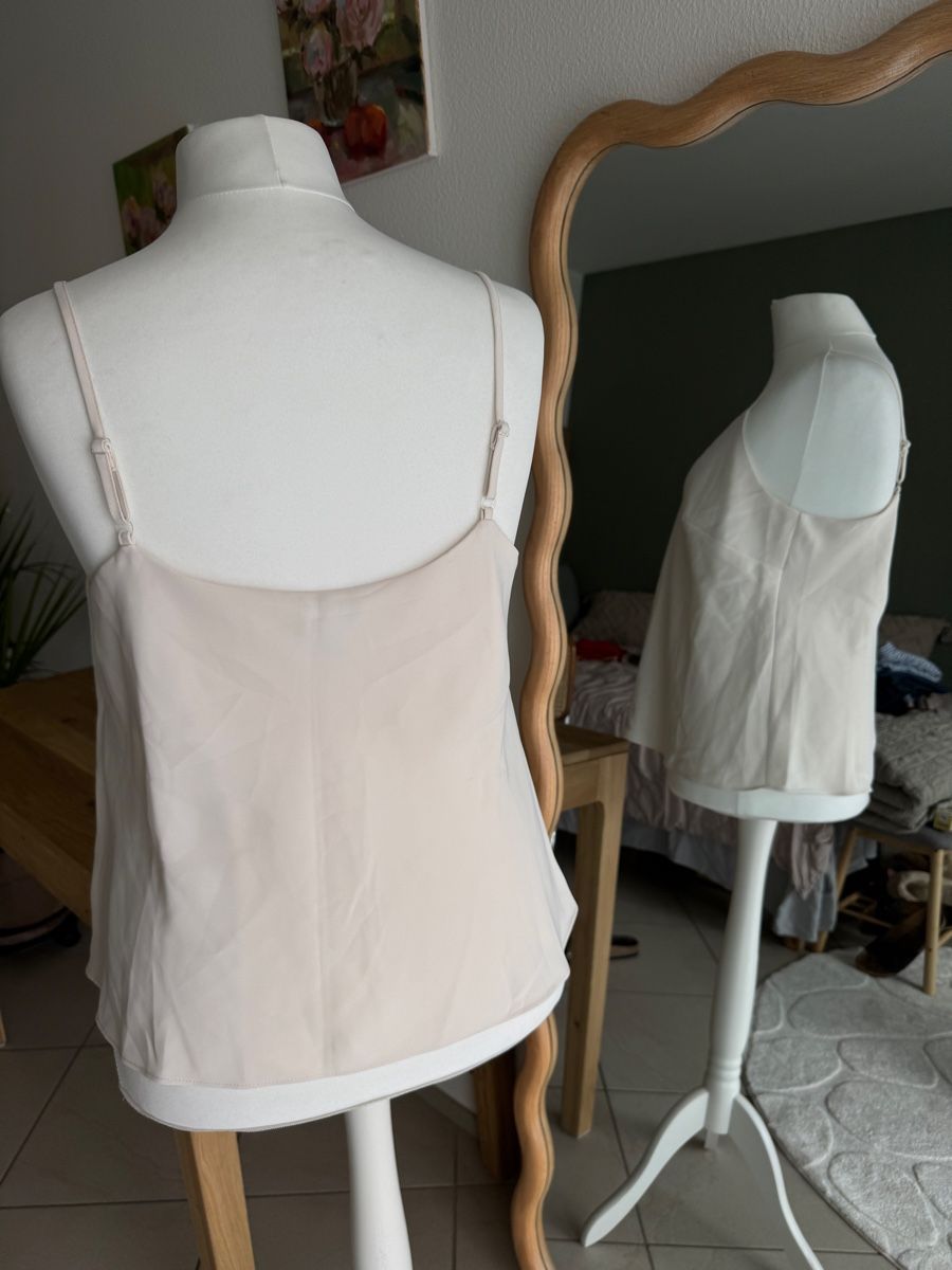 Phase Eight Tops: Phase Eight Spaghetti-Träger Top ecru – Neuf (Voir description) à Muttenz par einfach-schoen 2