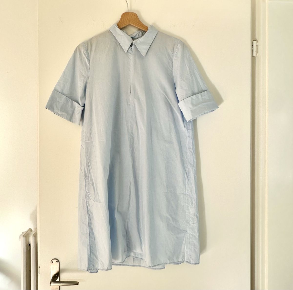 Arket Kleider: ARKET Hemdblusenkleid in Hellblau, Grösse 36 – Neu (gemäss Beschreibung) aus Zürich von dom_hzh5