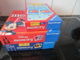 3x  Memory Mit  Mikado   +Schwarzer pete