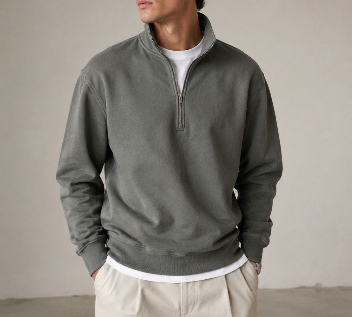 Pullover & Sweatshirts: Pull Mango M kaki – Neu (gemäss Beschreibung) aus Denens von RomainSecondeMain