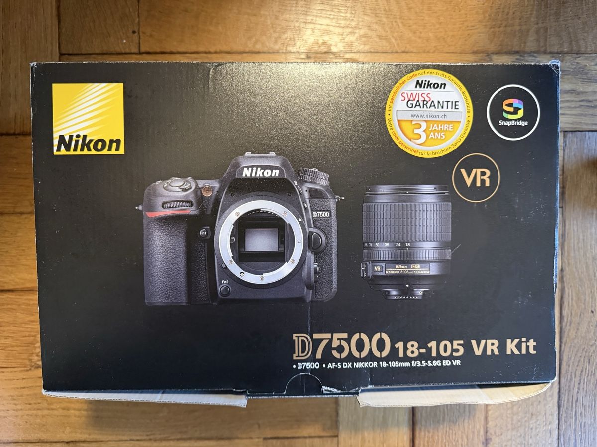 Nikon Fotocamera: Nikon D7500 Camera 18-105mm Lens Kit - Perfect Condition – Usato da Lausanne venduto da atr_v2dq 5