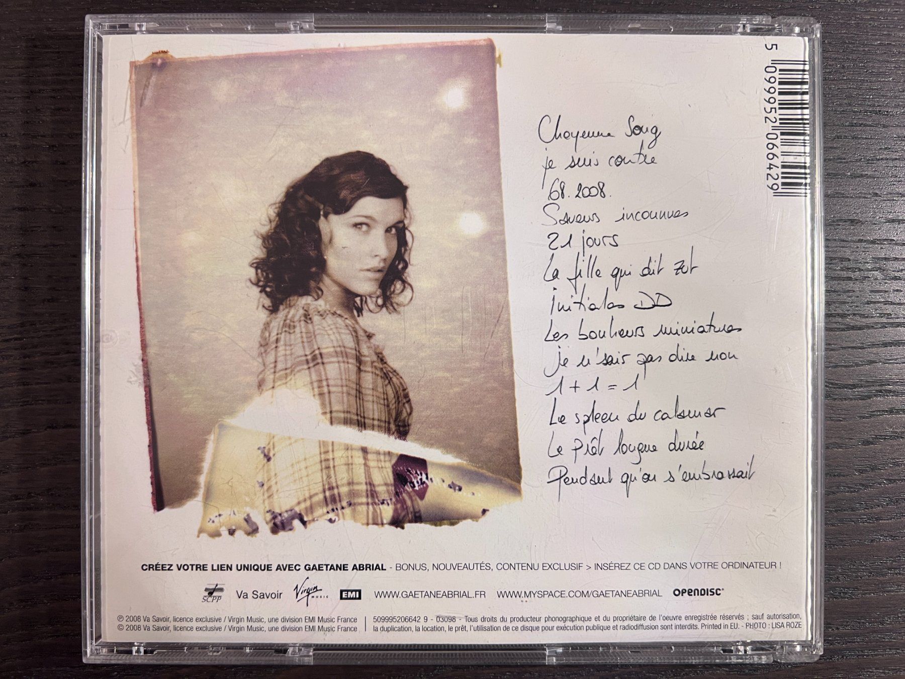 CD: Gaëtane Abrial - Cheyenne Song – Usato da Zürich venduto da MusikFreunde 1