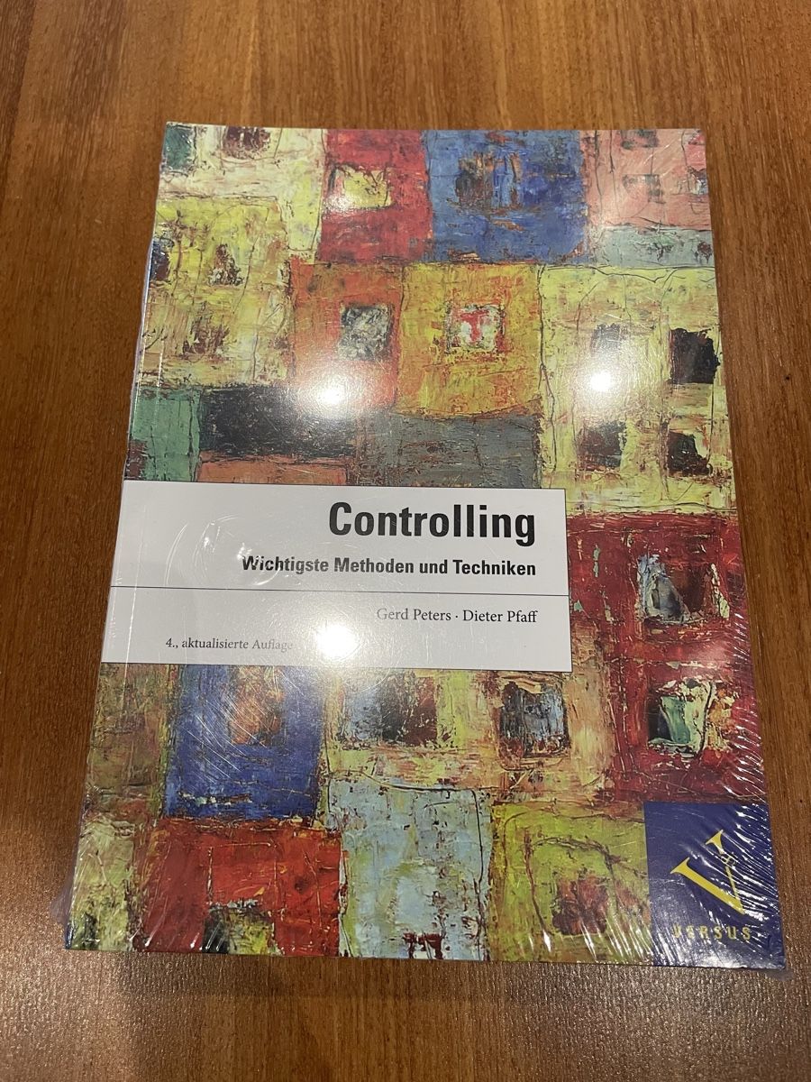 Libri: Controlling - Wichtigste Methoden und Techniken - 4. Aufl. – Nuovo e nell'imballaggio originale da Wädenswil venduto da VintageSalesCH