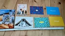 7  Grusskarten - NEU & unbenutzt
