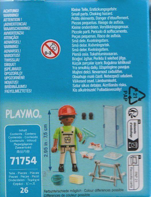 Playmobil Spielzeuge: PLAYMOBIL SPECIAL PLUS FIGURE 71754 VETRAIO – Neu und originalverpackt aus Vezia von Aquarius_Age 1