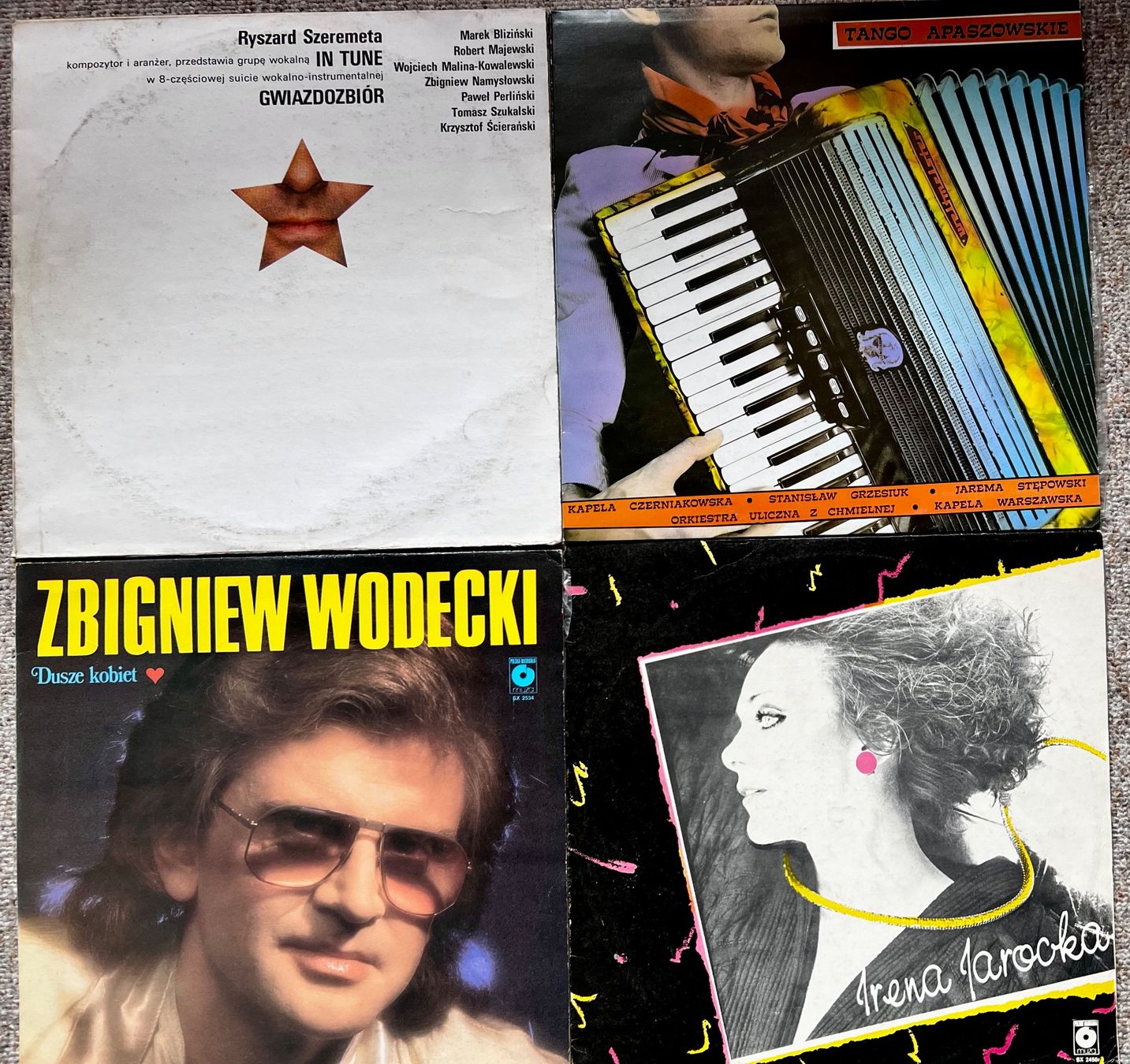 Dischi in vinile: Sammlung 4 polnische LPs - Irena Jarocka Zbigniew Wodecki – Usato da Unterseen venduto da vinylmore