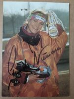 Gunda Niemann -  handsigniert - 3x Olympia Gold