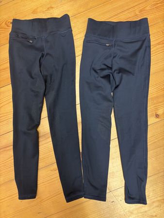 Reitleggings 2 Paar, Grösse 140
