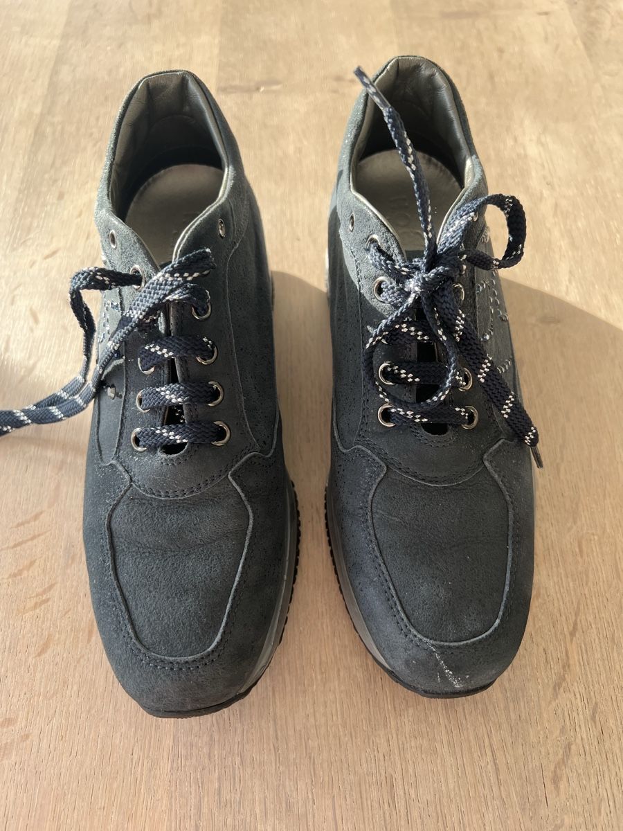 Hogan Scarpe da donna: Hogan Schuhe Damen, Gr. 36, Dunkelblau – Usato da Meilen venduto da Namaycus 2